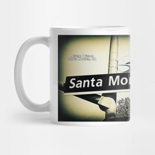 City of Santa Monica, California by Mistah Wilson Mug